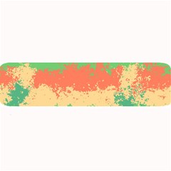 Spots In Retro Colors                                            Large Bar Mat by LalyLauraFLM