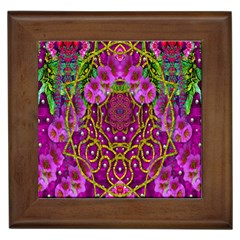 Star Of Freedom Ornate Rainfall In The Tropical Rainforest Framed Tiles by pepitasart