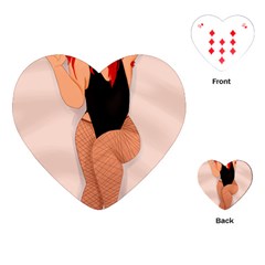 Thiccklesmakeup Playing Cards (heart) by yellowhawke