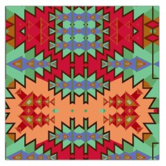 Misc Tribal Shapes                                               Satin Scarf by LalyLauraFLM