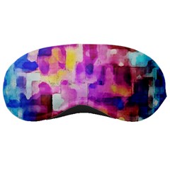 Blue Pink Watercolors                                                    Sleeping Mask by LalyLauraFLM