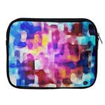 Blue pink watercolors                                              Apple iPad 2/3/4 Protective Soft Case Front