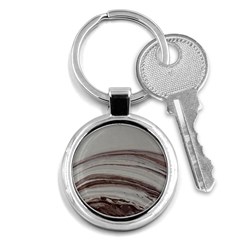 Brown Round Key Chains (round)  by WILLBIRDWELL