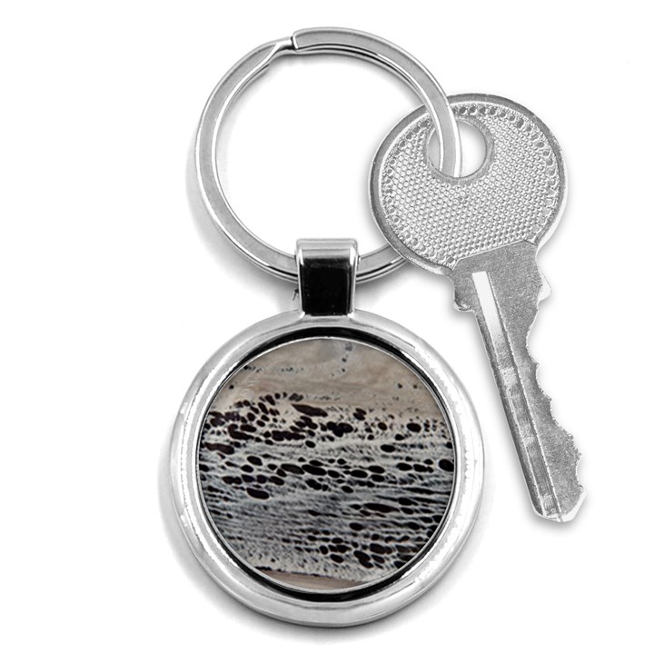 SNAKE SKIN Key Chains (Round) 