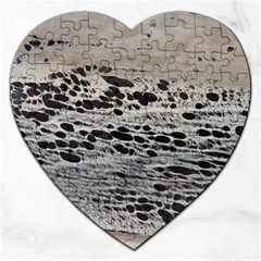 Snake Skin Jigsaw Puzzle (heart) by WILLBIRDWELL