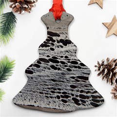 Snake Skin Christmas Tree Ornament (two Sides) by WILLBIRDWELL