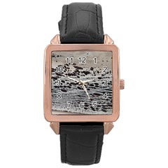 Snake Skin Rose Gold Leather Watch  by WILLBIRDWELL