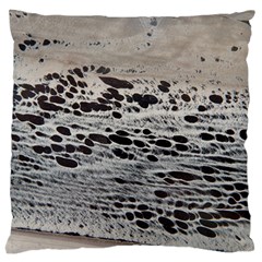 Snake Skin Large Flano Cushion Case (two Sides) by WILLBIRDWELL