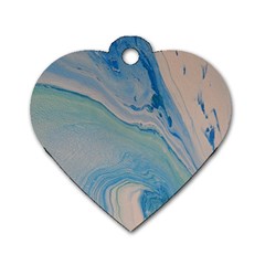 PACIFIC Dog Tag Heart (One Side)