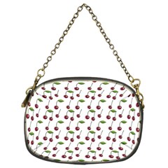 Musical Cherries Pattern Chain Purse (two Sides) by emilyzragz