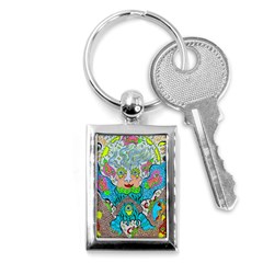 Angel Pyramid Blaster Key Chains (rectangle)  by chellerayartisans