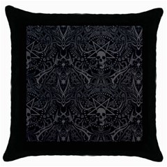 Gothika Throw Pillow Case (black) by GothikaKiller