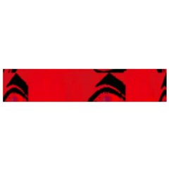 Red And Black Design By Flipstylez Designs Small Flano Scarf