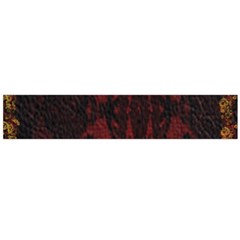 Black Lace Burgundy Design By Flipstylez Designs Large Flano Scarf 