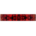 Bright Red fashion lace design by FlipStylez Designs Large Flano Scarf  Front