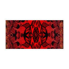 Bright Red Fashion Lace Design By Flipstylez Designs Yoga Headband by flipstylezfashionsLLC