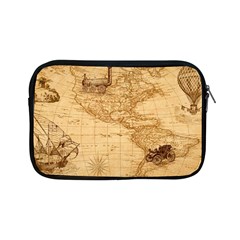 Map Discovery America Ship Train Apple iPad Mini Zipper Cases