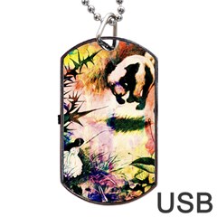 Vintage 1794650 1920 Dog Tag Usb Flash (two Sides) by vintage2030