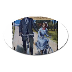 Bicycle 1763283 1280 Oval Magnet by vintage2030