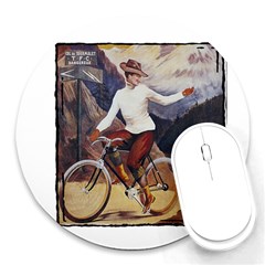 Bicycle 1763235 1280 Round Mousepads by vintage2030