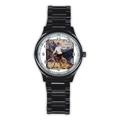 Bicycle 1763235 1280 Stainless Steel Round Watch