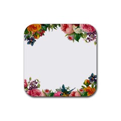 Flower 1770191 1920 Rubber Coaster (square)  by vintage2030