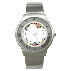 Flower 1770191 1920 Stainless Steel Watch by vintage2030