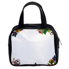 Flower 1770191 1920 Classic Handbag (two Sides) by vintage2030