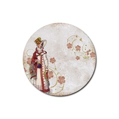 Background 1775358 1920 Rubber Round Coaster (4 Pack)  by vintage2030