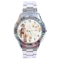 Background 1775358 1920 Stainless Steel Analogue Watch by vintage2030