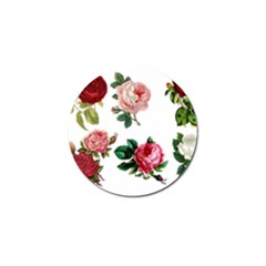 Roses 1770165 1920 Golf Ball Marker by vintage2030