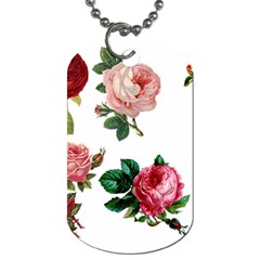 Roses 1770165 1920 Dog Tag (two Sides) by vintage2030