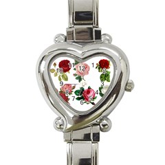 Roses 1770165 1920 Heart Italian Charm Watch by vintage2030