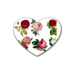 Roses 1770165 1920 Heart Coaster (4 Pack)  by vintage2030