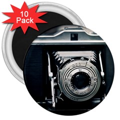 Photo Camera 3  Magnets (10 Pack)  by vintage2030