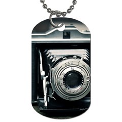 Photo Camera Dog Tag (one Side) by vintage2030