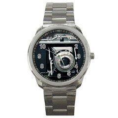 Photo Camera Sport Metal Watch by vintage2030