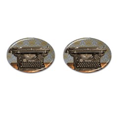 Typewriter Cufflinks (oval) by vintage2030