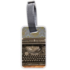 Typewriter Luggage Tags (one Side)  by vintage2030