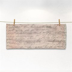 Letter Hand Towel