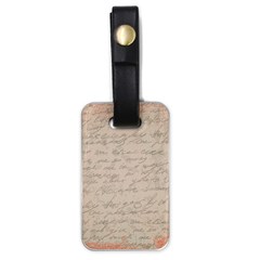 Letter Luggage Tags (one Side)  by vintage2030