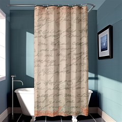 Letter Shower Curtain 36  X 72  (stall)  by vintage2030