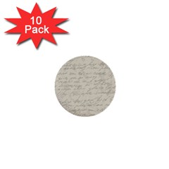 Handwritten Letter 2 1  Mini Buttons (10 Pack)  by vintage2030