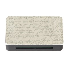 Handwritten Letter 2 Memory Card Reader With Cf