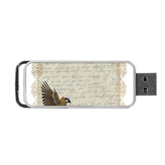 Tag Bird Portable Usb Flash (one Side) by vintage2030