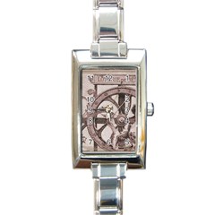 Lottery Rectangle Italian Charm Watch by vintage2030