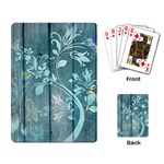 Green Tree Playing Cards Single Design Back