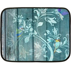 Green Tree Fleece Blanket (Mini)