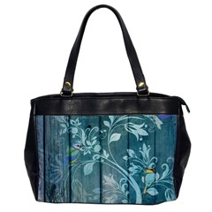 Green Tree Oversize Office Handbag