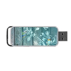 Green Tree Portable USB Flash (One Side)